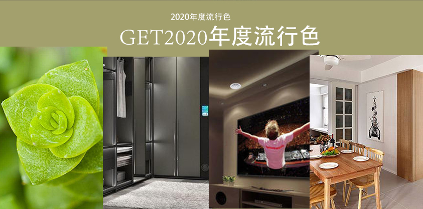 2020年秋冬流行色，板材花色你看好哪款？